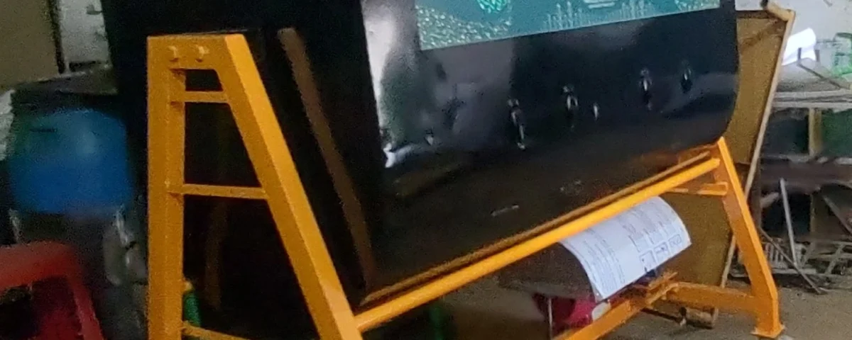 MECHANISED COMPOSTER WITH INTEGRATED MIXER