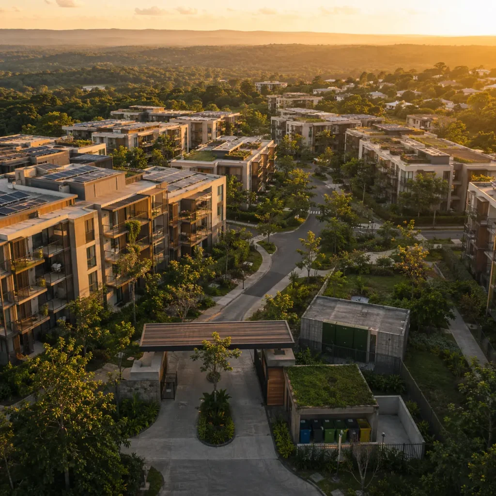 Eco-friendly residential complex