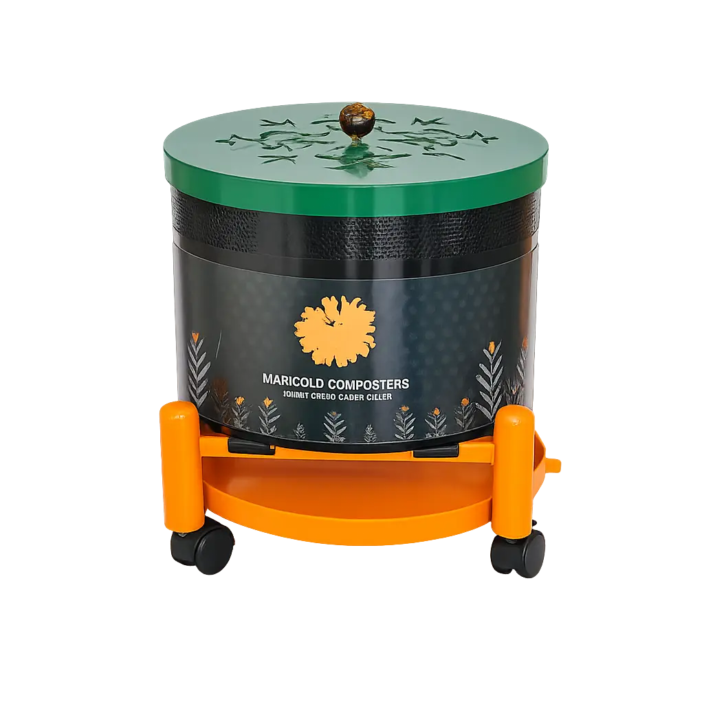 Marigold Mini Composter 20 Litre Passive Aerobic Home Composting Kit for Small Families by Prudent Eco Systems